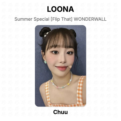 LOONA Summer Special [Flip That] WONDERWALL Official Photocard