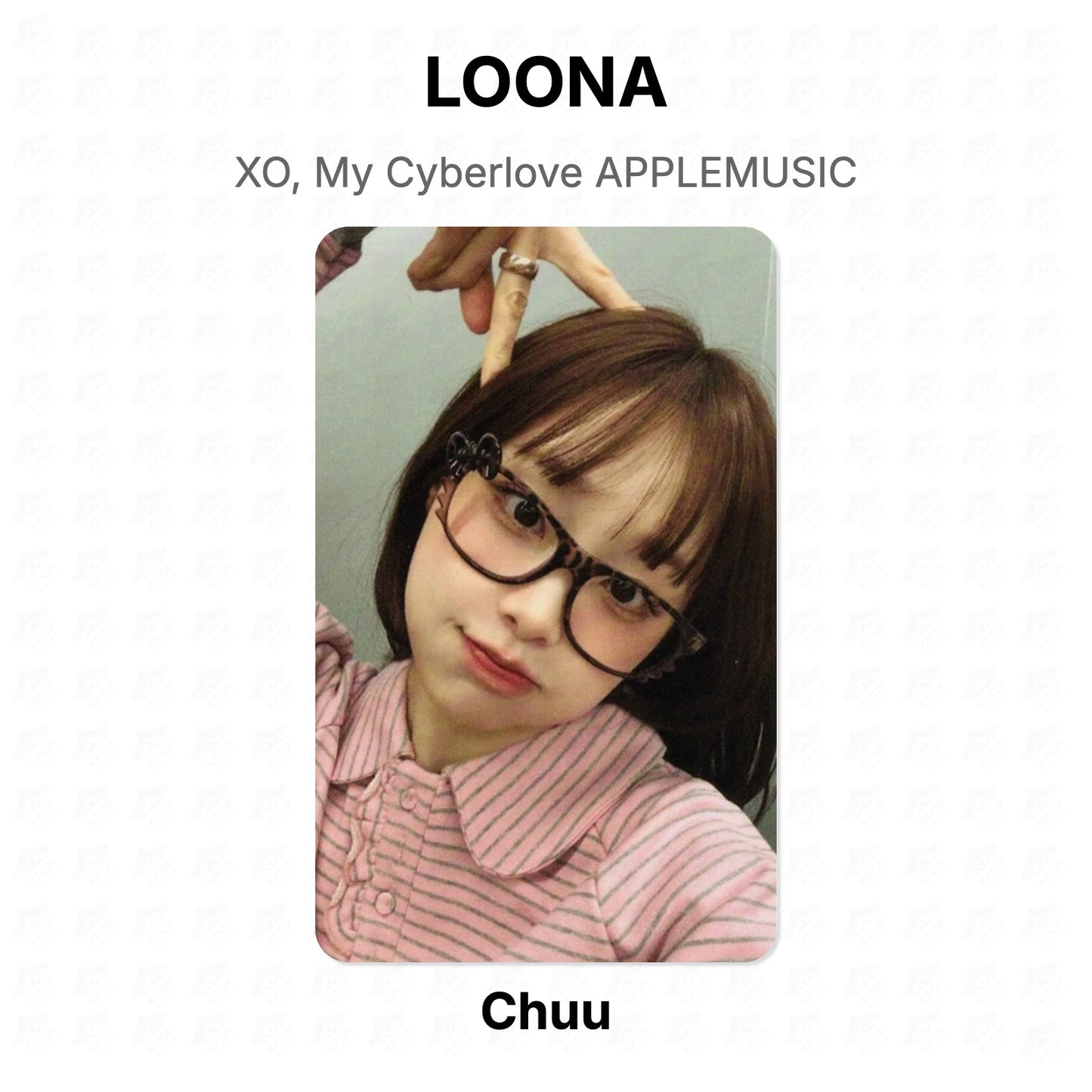LOONA XO, My Cyberlove APPLEMUSIC Official Photocard