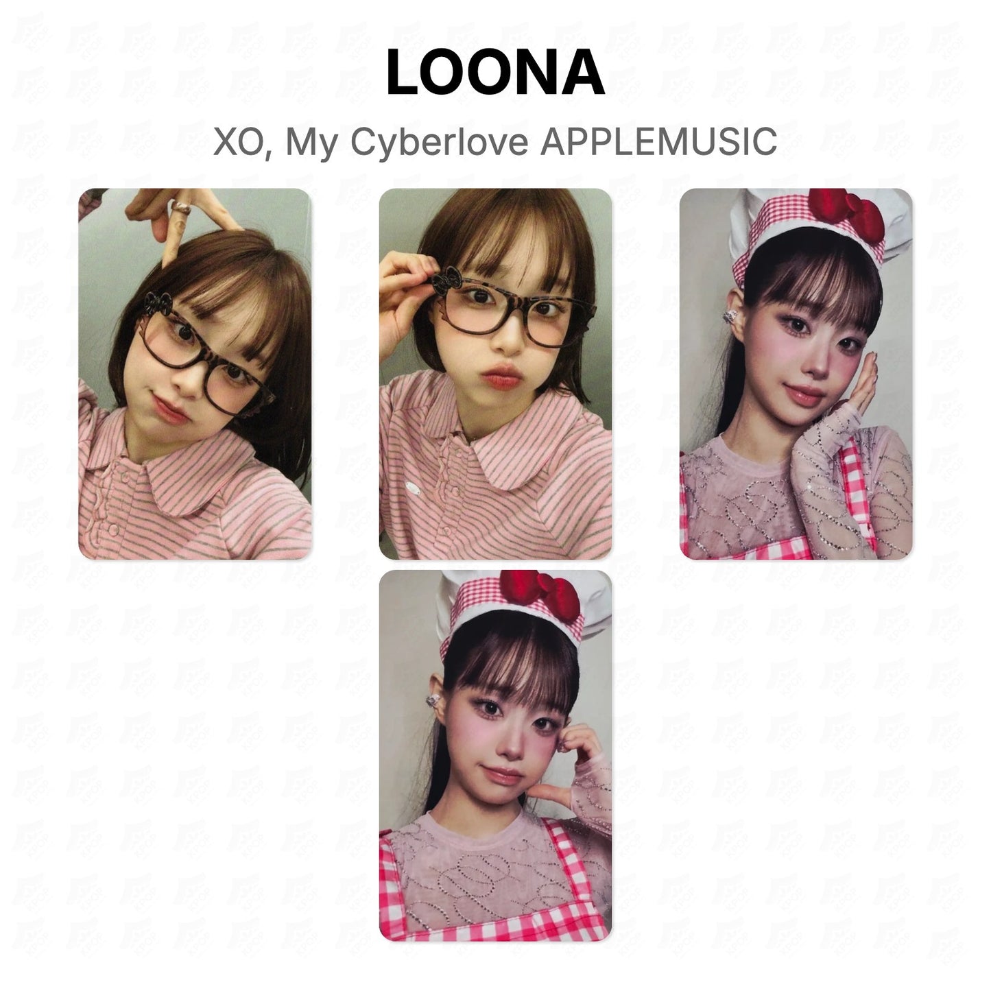 LOONA XO, My Cyberlove APPLEMUSIC Official Photocard