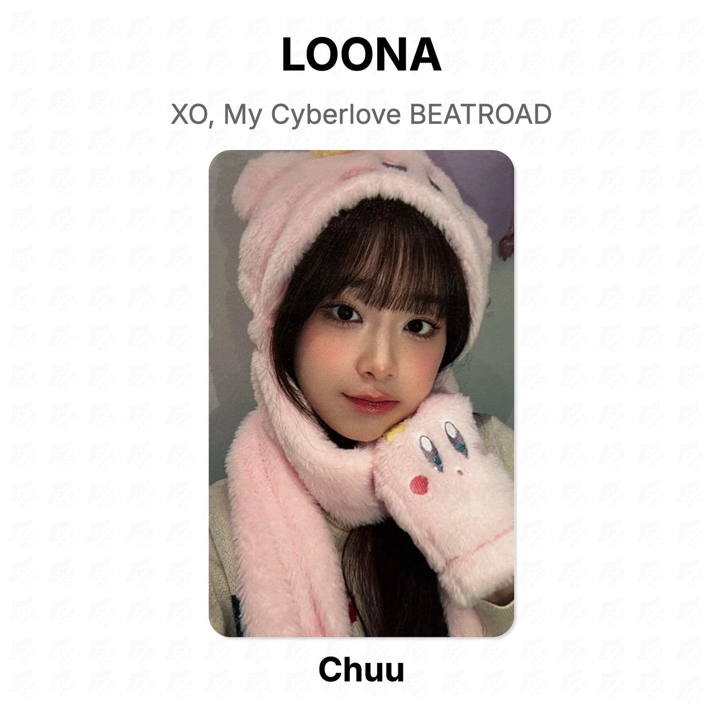LOONA XO, My Cyberlove BEATROAD Official Photocard