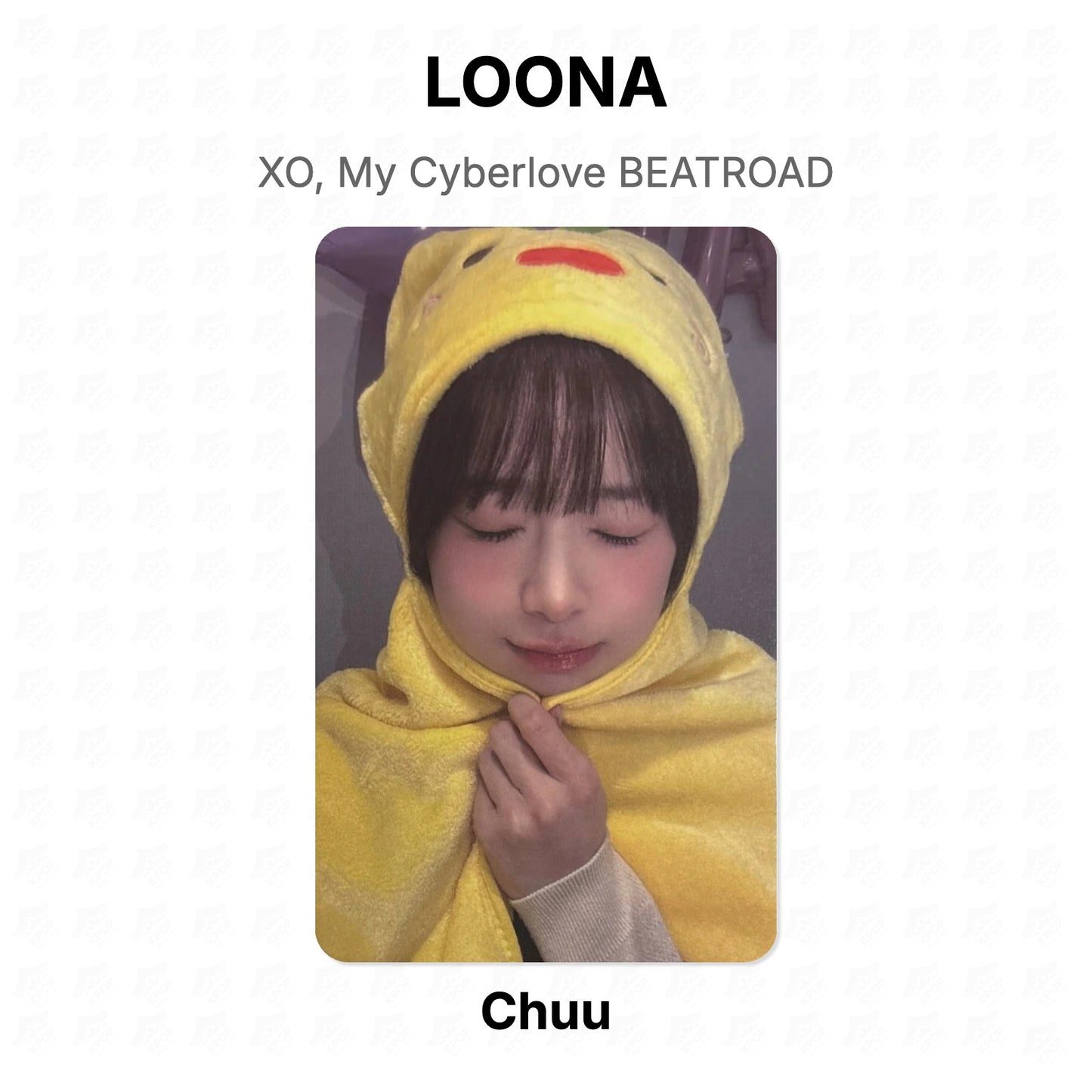 LOONA XO, My Cyberlove BEATROAD Official Photocard