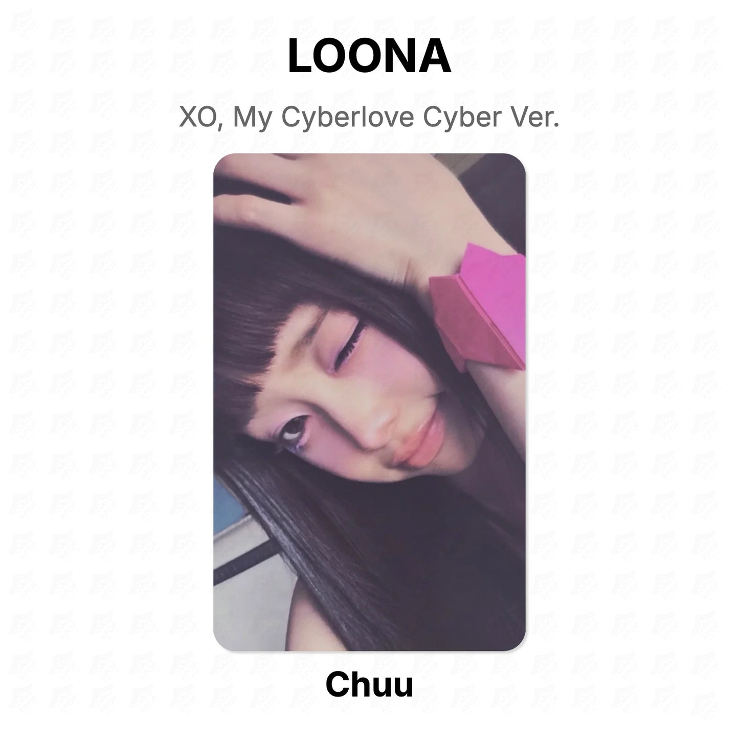 LOONA XO, My Cyberlove Cyber Ver. Official Photocard