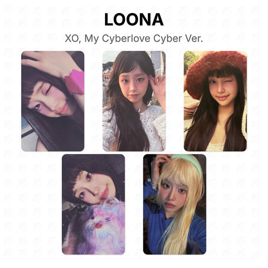 LOONA XO, My Cyberlove Cyber Ver. Official Photocard