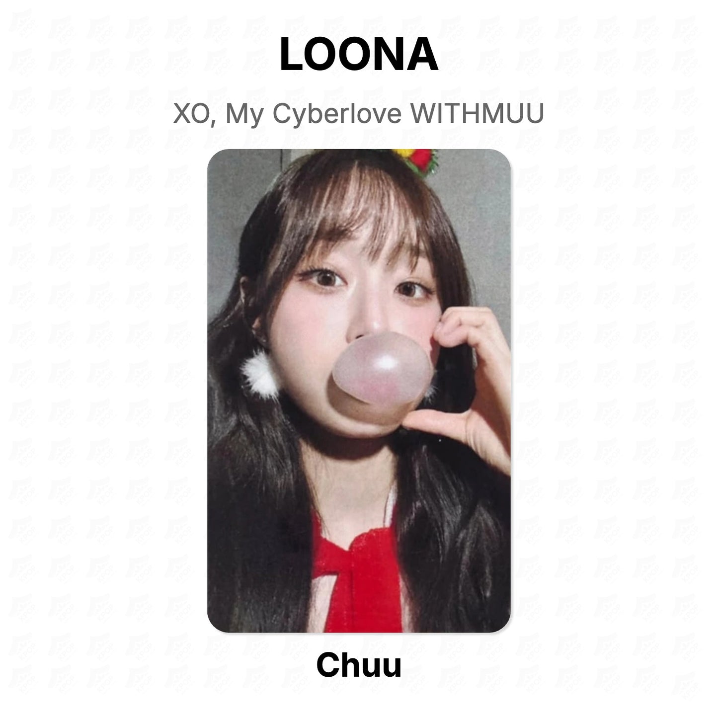 LOONA XO, My Cyberlove WITHMUU Official Photocard