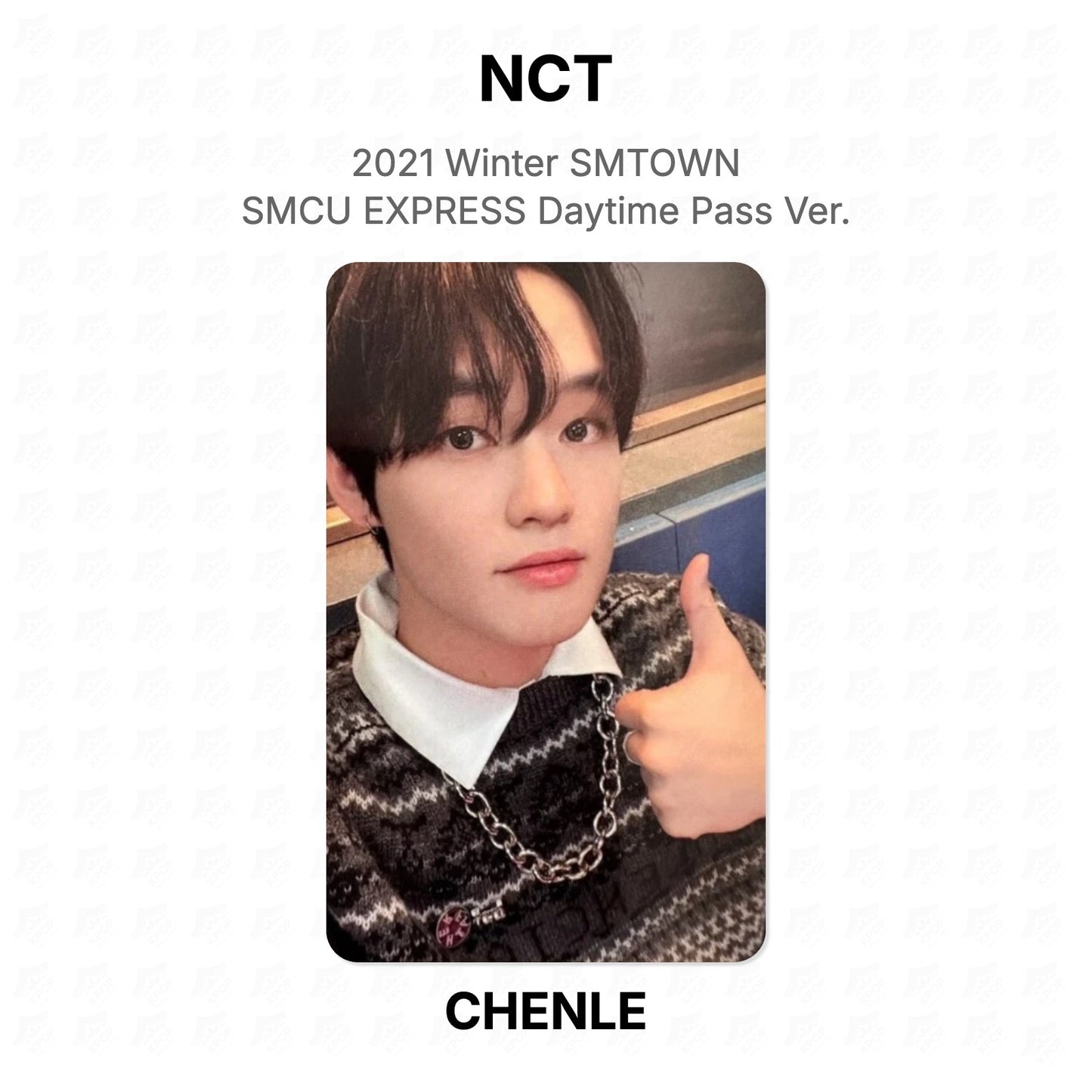 NCT 2021 Winter SMTOWN : SMCU EXPRESS Daytime Pass Ver. Official Photocard