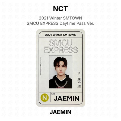 NCT 2021 Winter SMTOWN : SMCU EXPRESS Daytime Pass Ver. Official Photocard