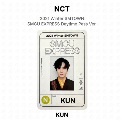 NCT 2021 Winter SMTOWN : SMCU EXPRESS Daytime Pass Ver. Official Photocard