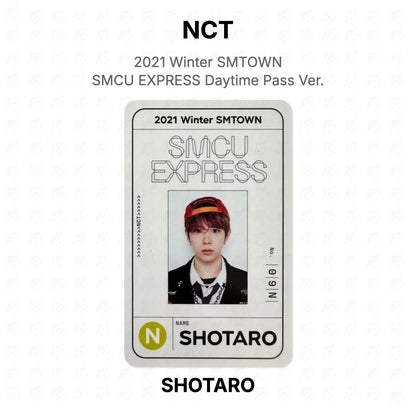 NCT 2021 Winter SMTOWN : SMCU EXPRESS Daytime Pass Ver. Official Photocard
