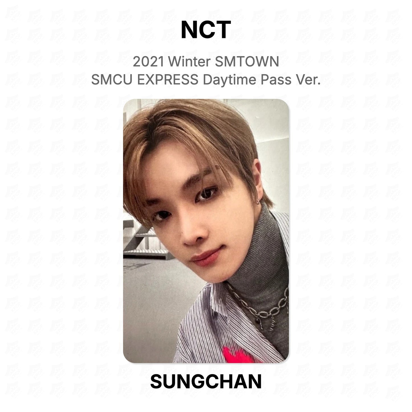 NCT 2021 Winter SMTOWN : SMCU EXPRESS Daytime Pass Ver. Official Photocard
