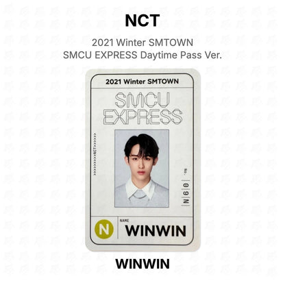 NCT 2021 Winter SMTOWN : SMCU EXPRESS Daytime Pass Ver. Official Photocard