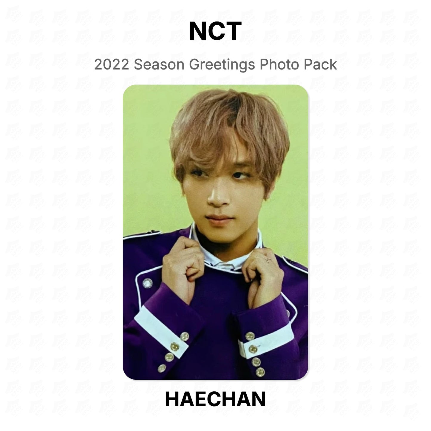 NCT 2022 Season Greetings Photo Pack Official Photocard