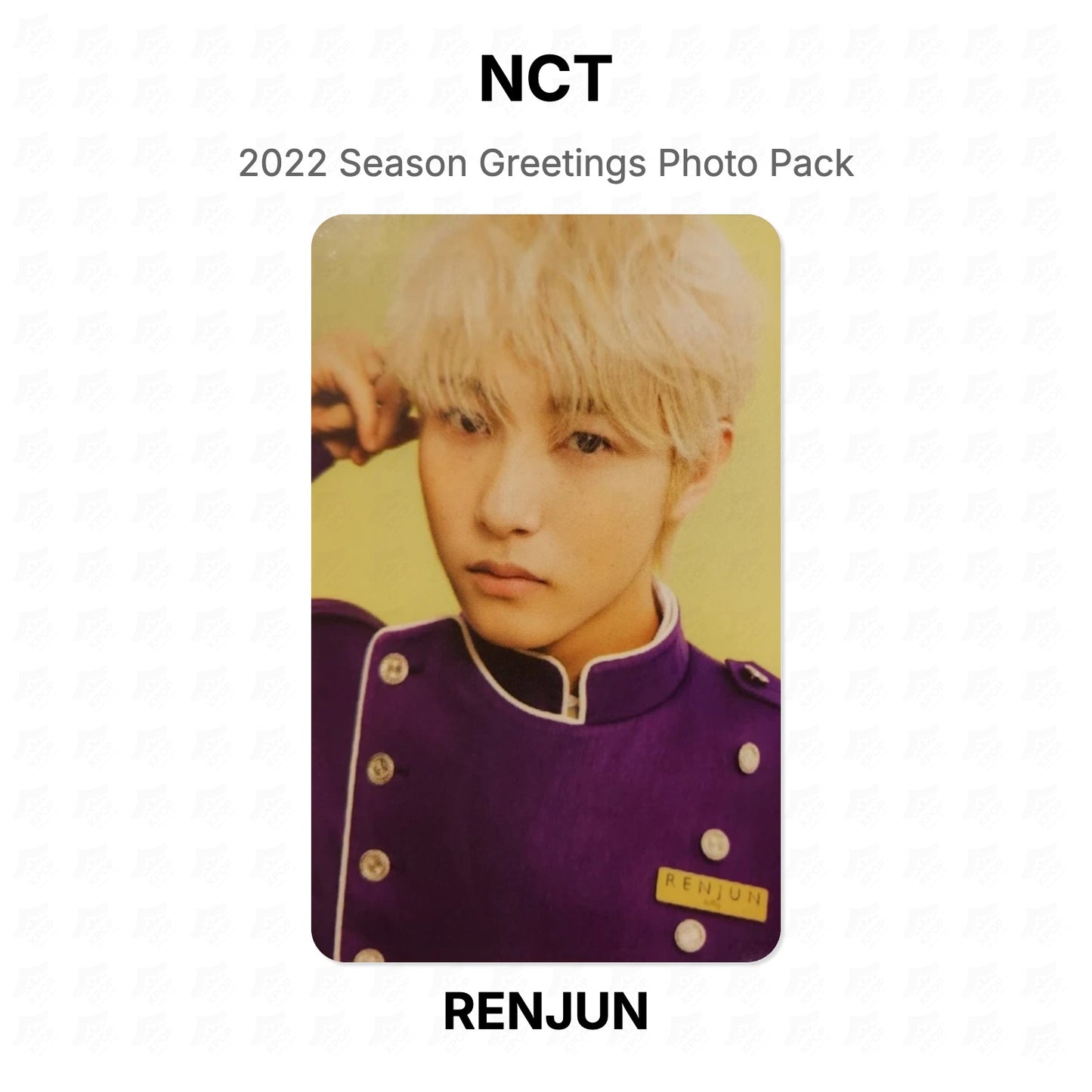 NCT 2022 Season Greetings Photo Pack Official Photocard