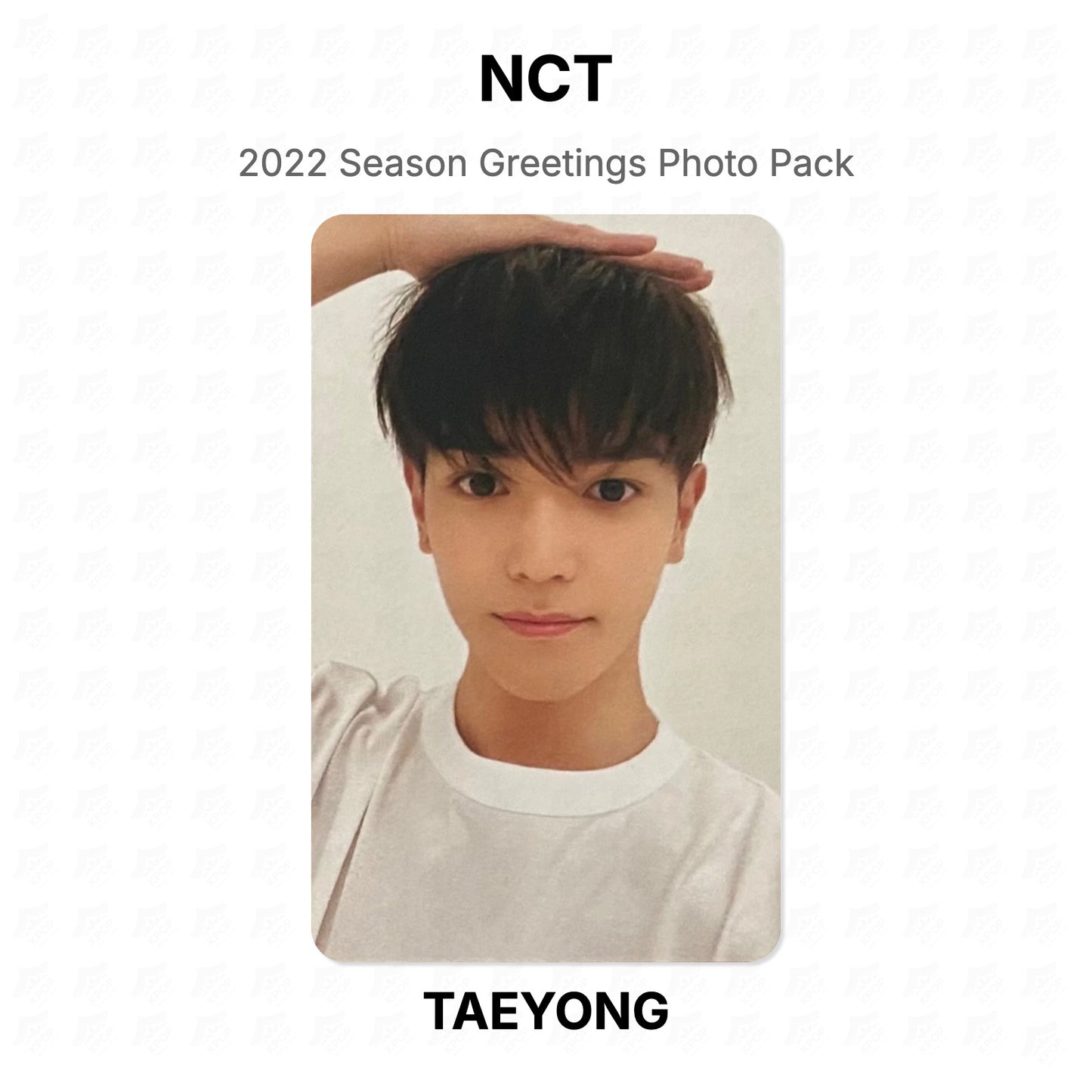 NCT 2022 Season Greetings Photo Pack Official Photocard