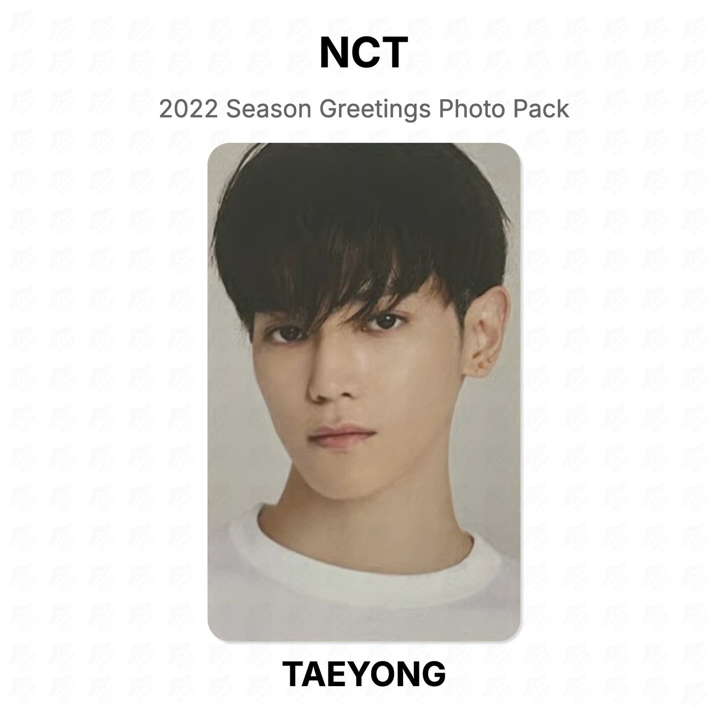 NCT 2022 Season Greetings Photo Pack Official Photocard