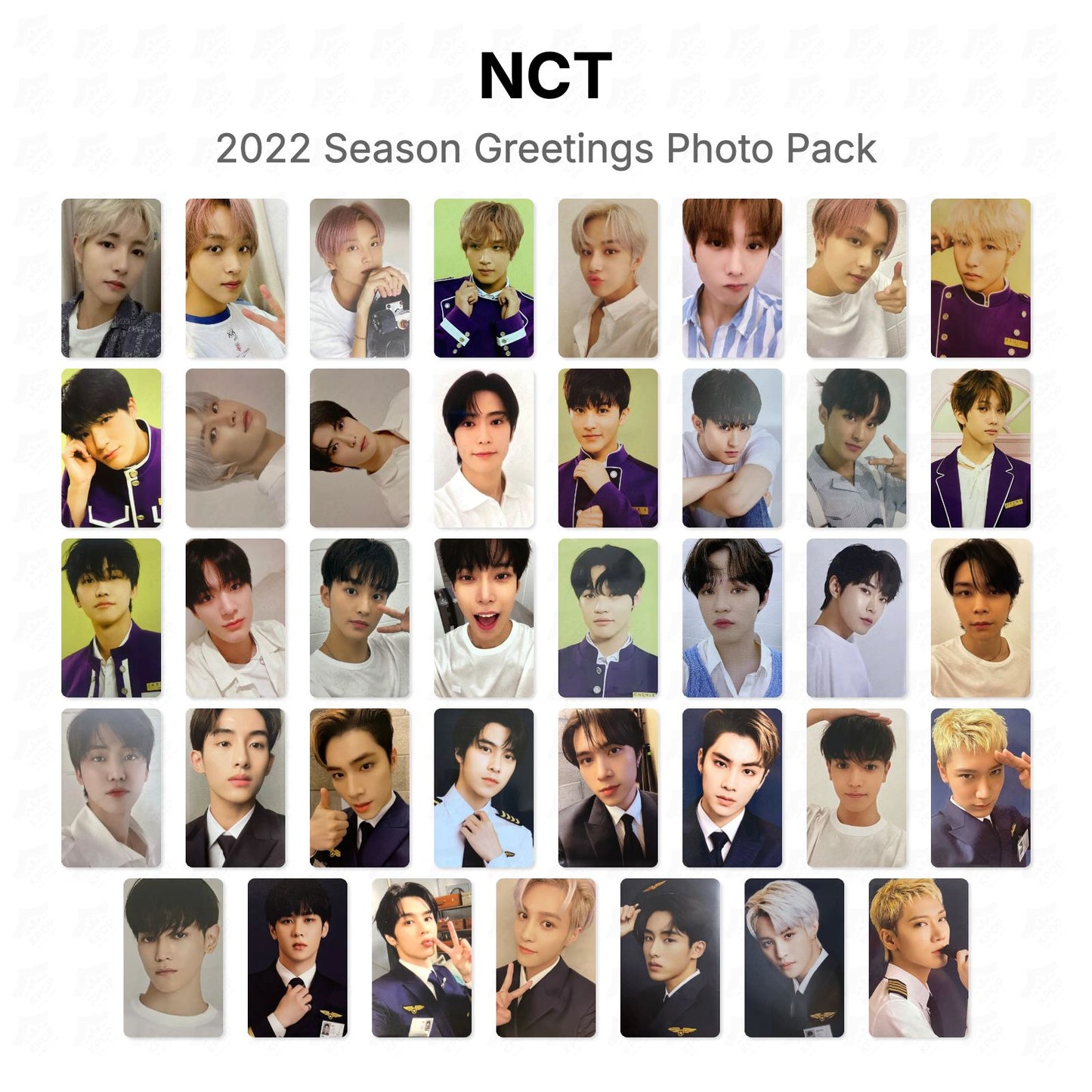 NCT 2022 Season Greetings Photo Pack Official Photocard
