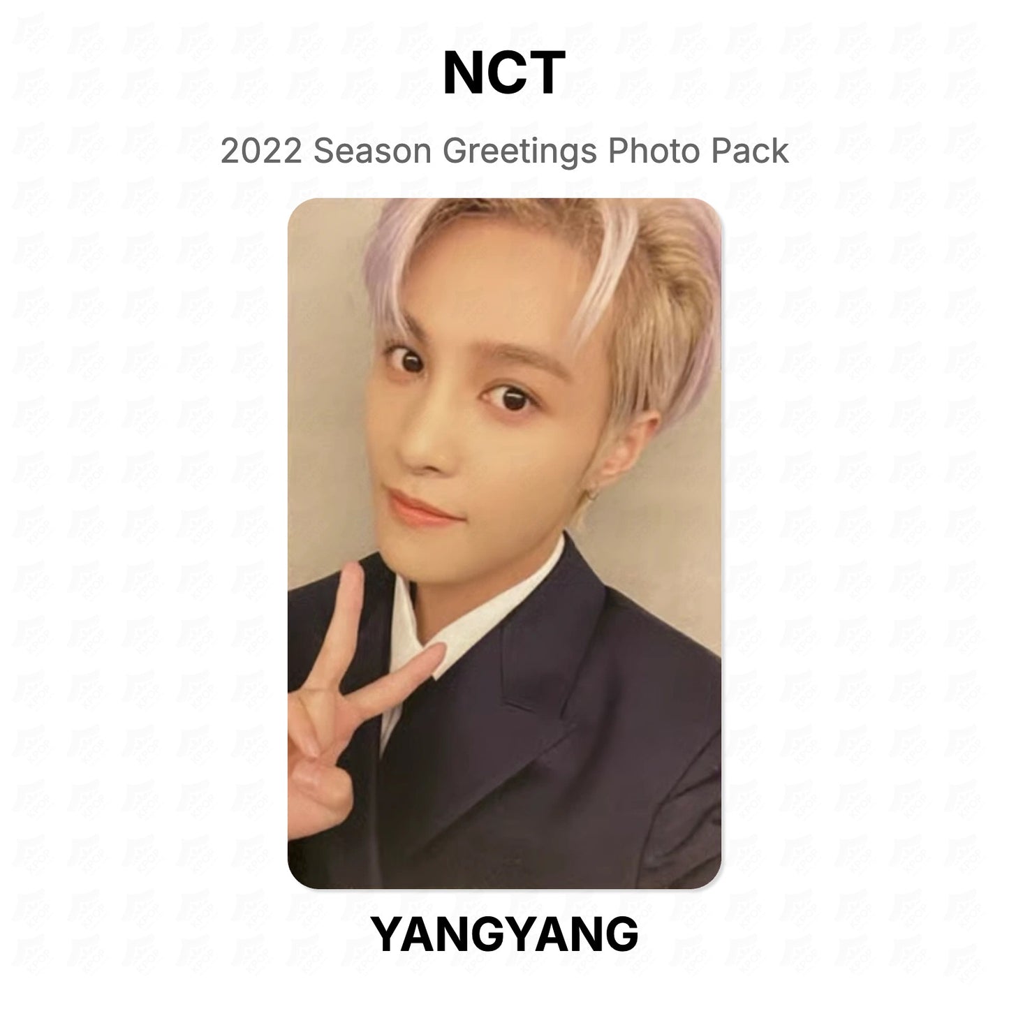 NCT 2022 Season Greetings Photo Pack Official Photocard