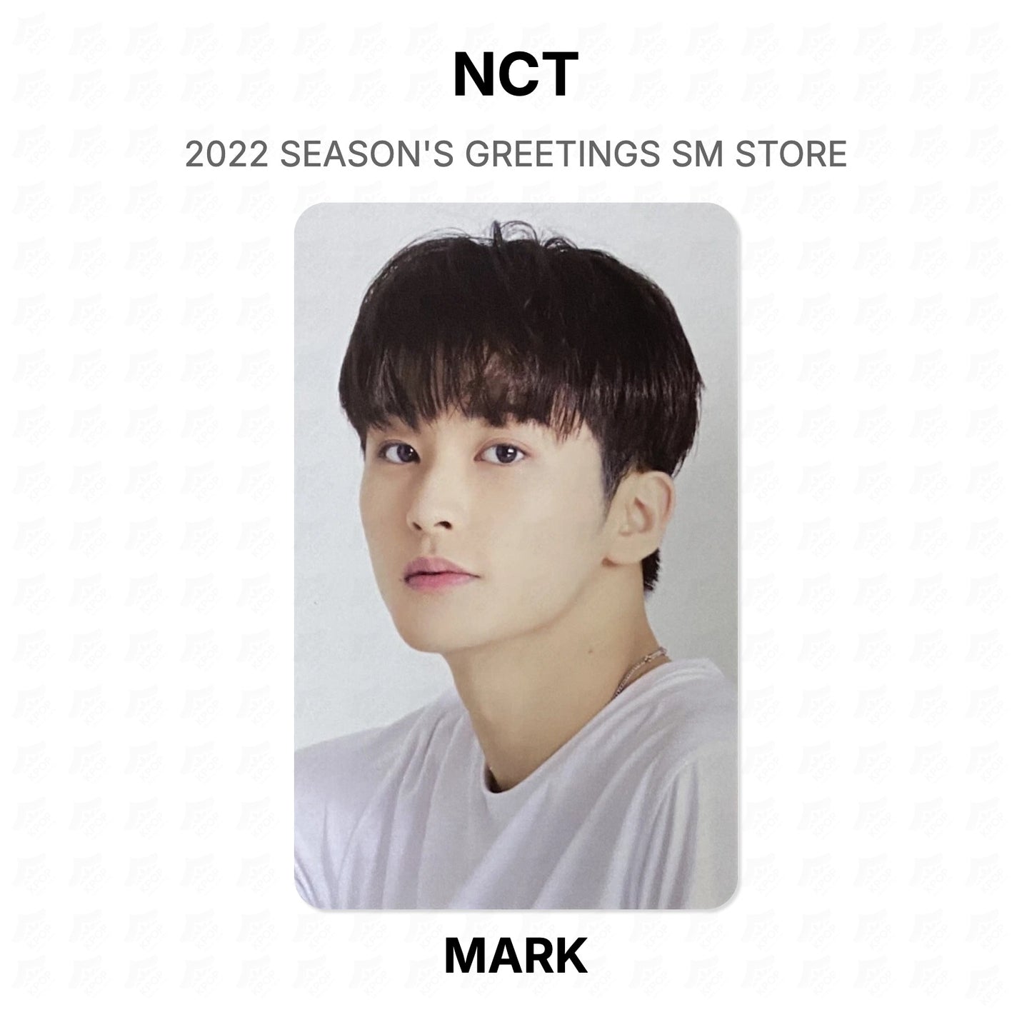 NCT 2022 SEASON'S GREETINGS SM STORE Official Photocard