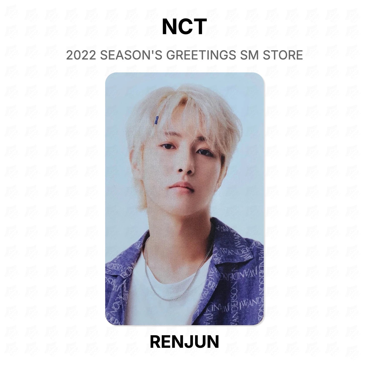 NCT 2022 SEASON'S GREETINGS SM STORE Official Photocard