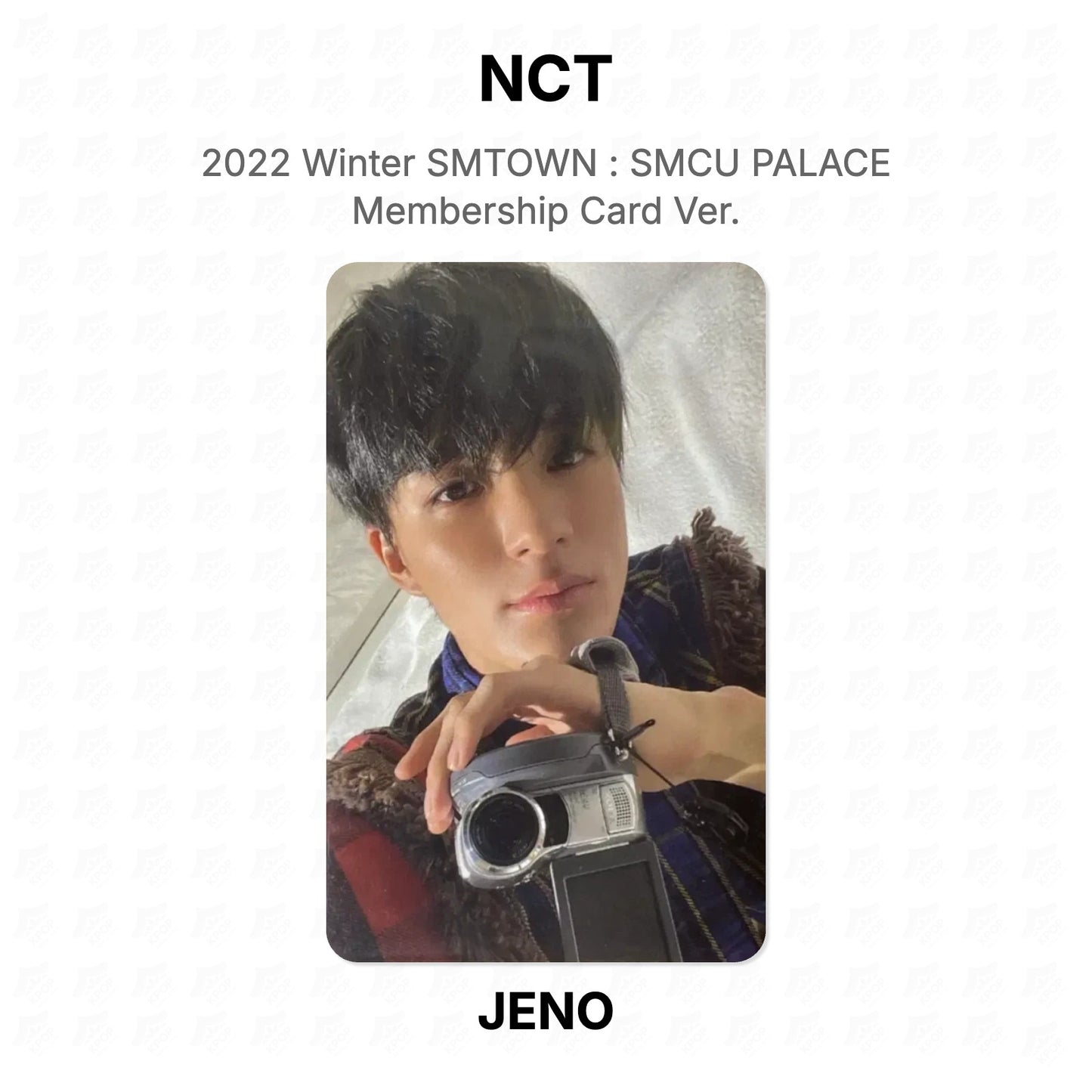 NCT 2022 Winter SMTOWN : SMCU PALACE Membership Card Ver. Official Photocard