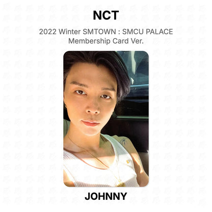 NCT 2022 Winter SMTOWN : SMCU PALACE Membership Card Ver. Official Photocard