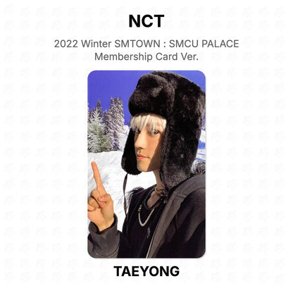 NCT 2022 Winter SMTOWN : SMCU PALACE Membership Card Ver. Official Photocard