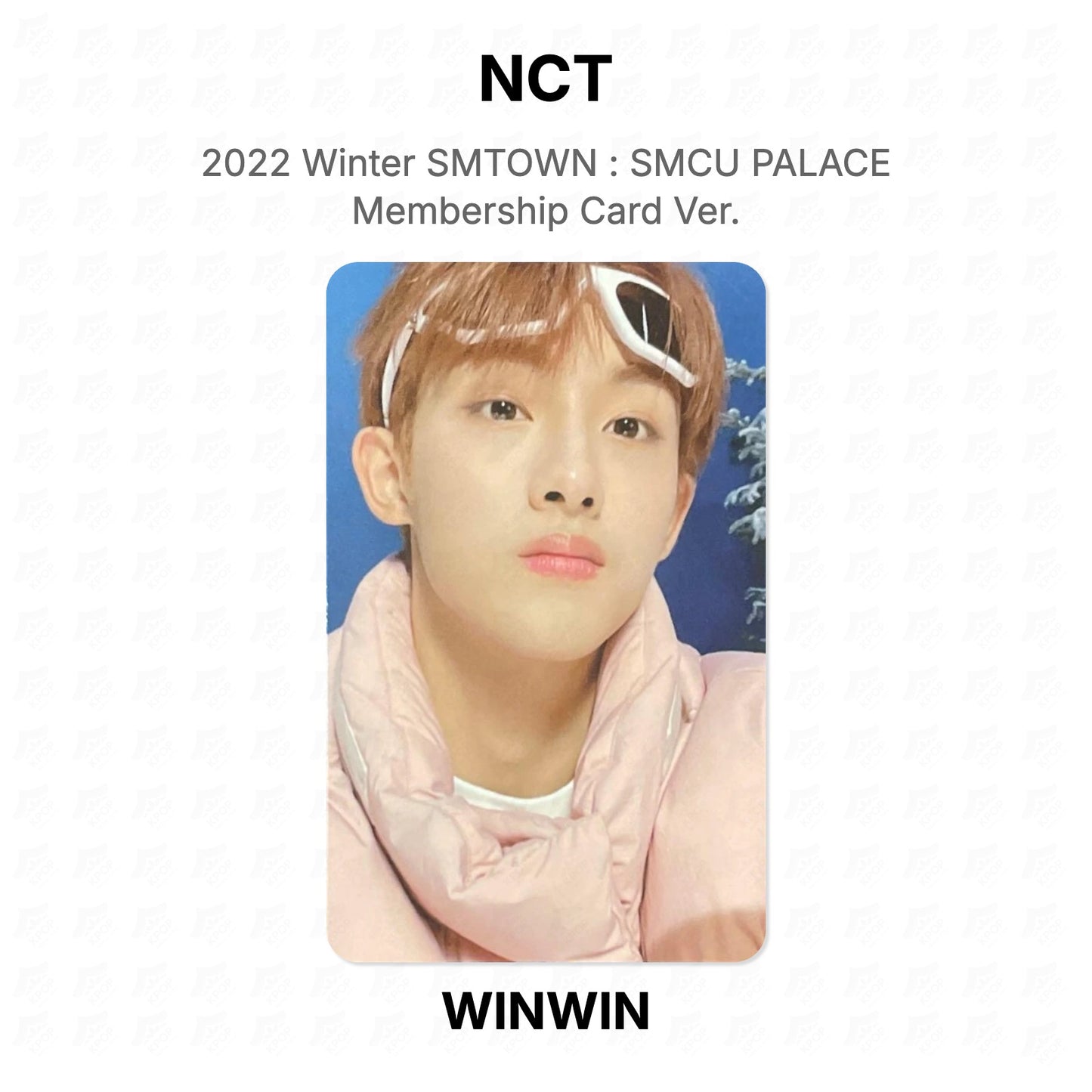 NCT 2022 Winter SMTOWN : SMCU PALACE Membership Card Ver. Official Photocard