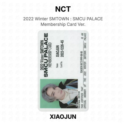 NCT 2022 Winter SMTOWN : SMCU PALACE Membership Card Ver. Official Photocard