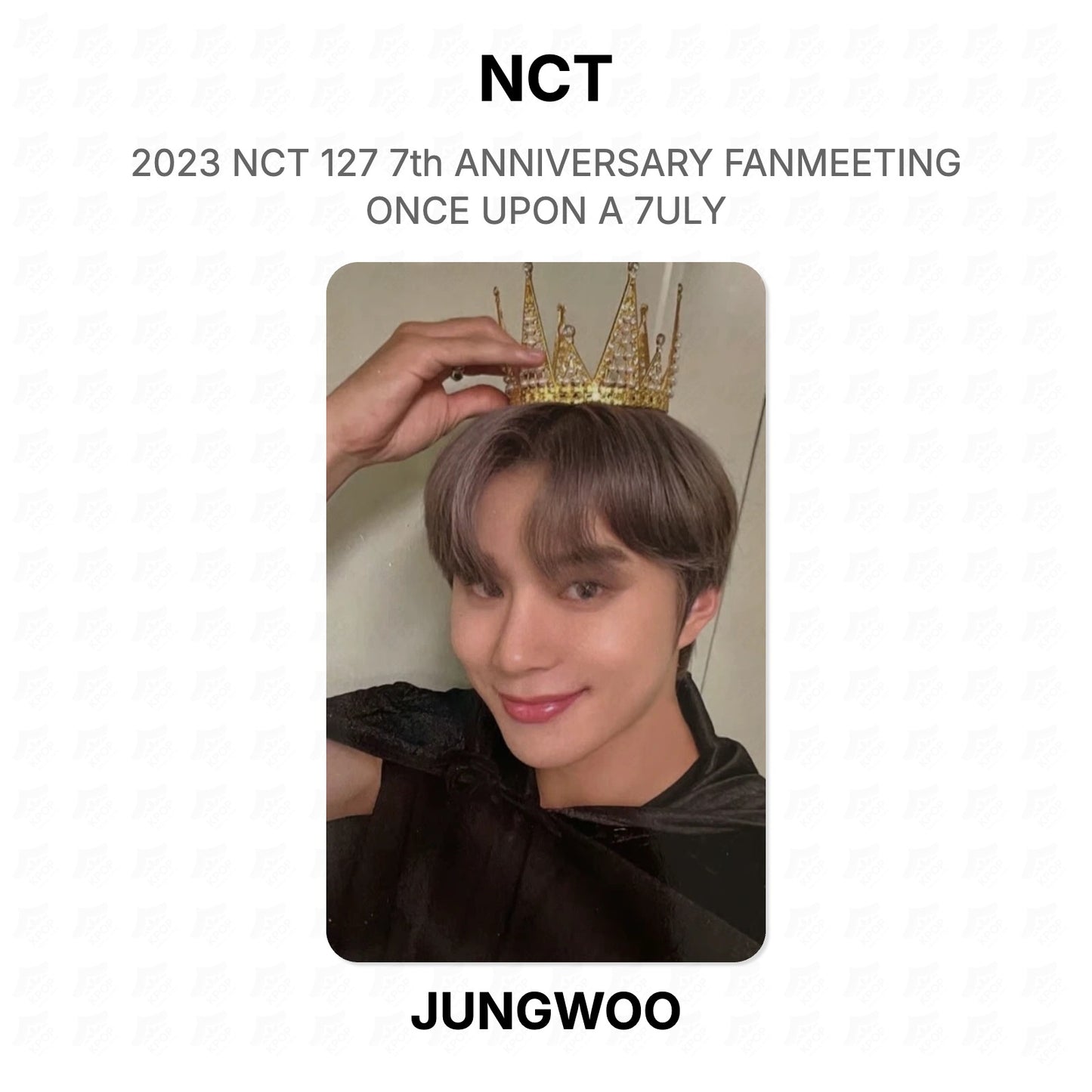 NCT 2023 NCT 127 7th ANNIVERSARY FANMEETING ONCE UPON A 7ULY Official Photocard