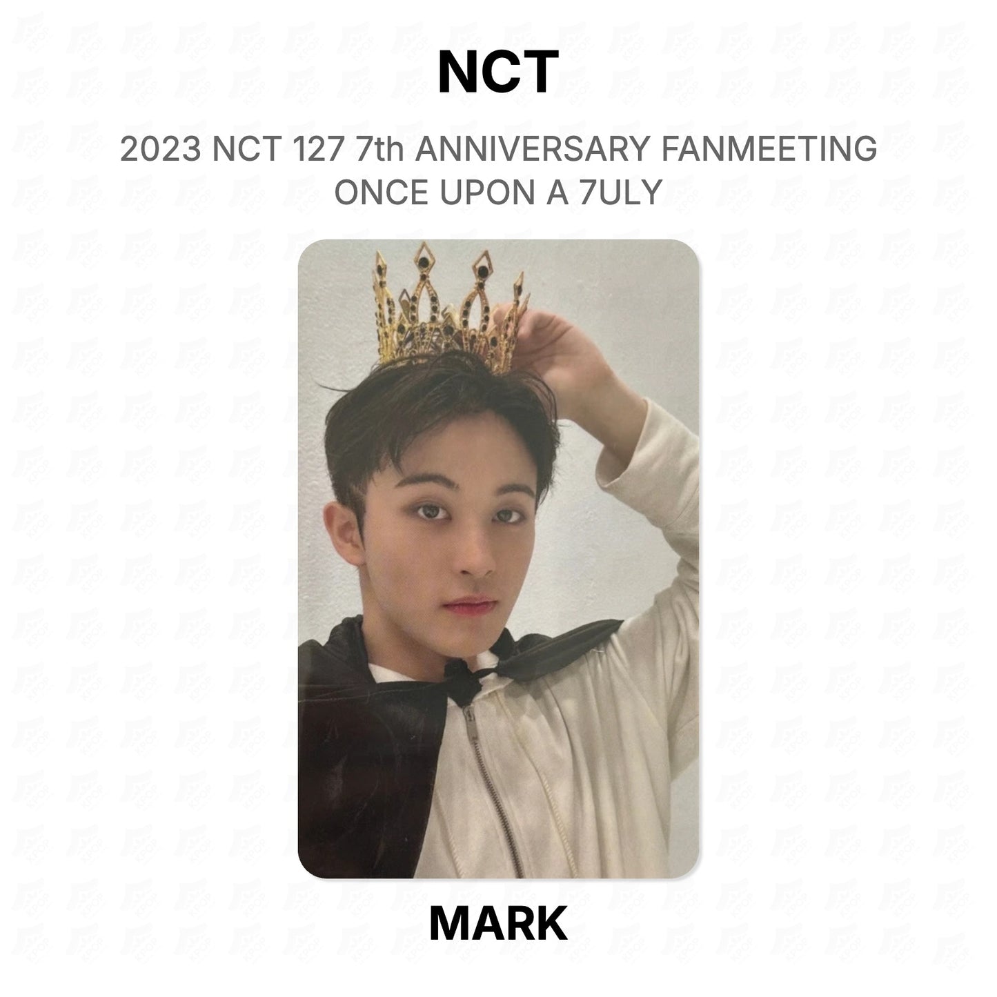 NCT 2023 NCT 127 7th ANNIVERSARY FANMEETING ONCE UPON A 7ULY Official Photocard