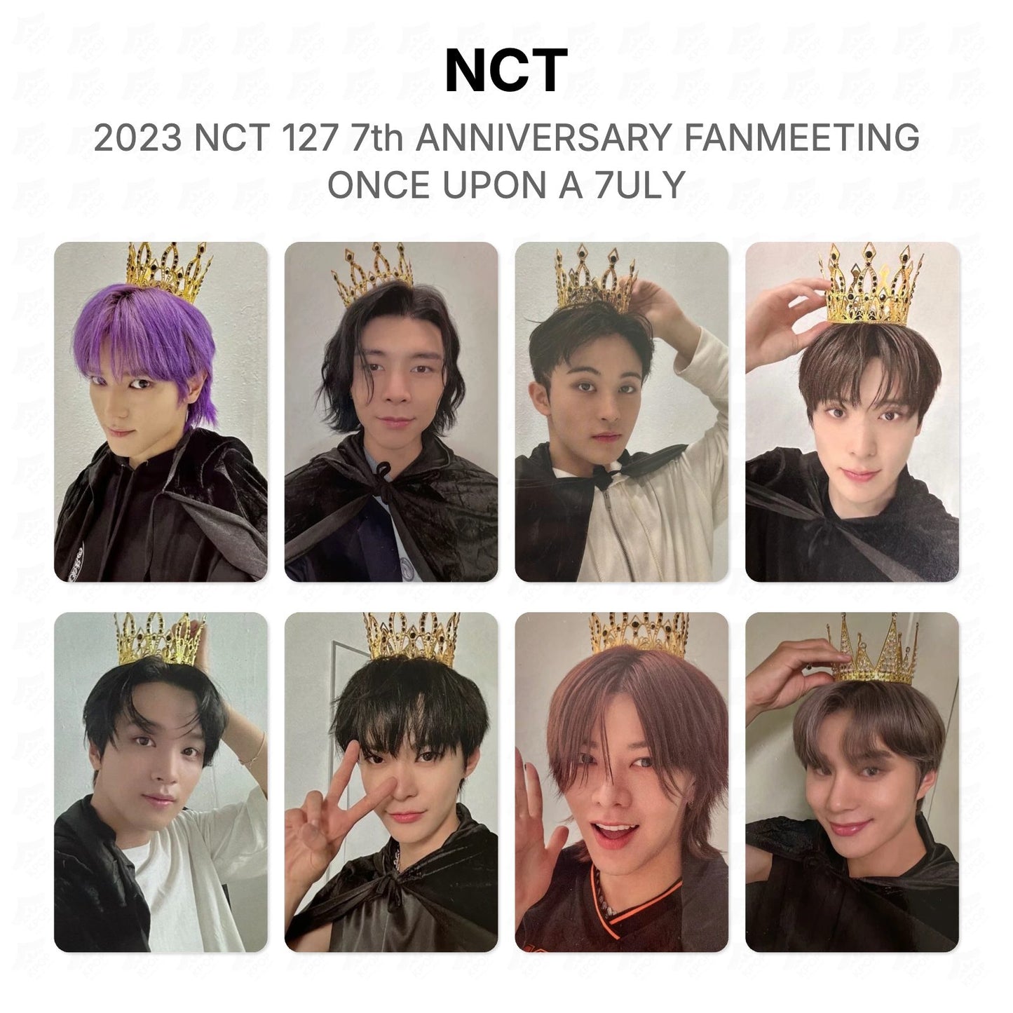 NCT 2023 NCT 127 7th ANNIVERSARY FANMEETING ONCE UPON A 7ULY Official Photocard