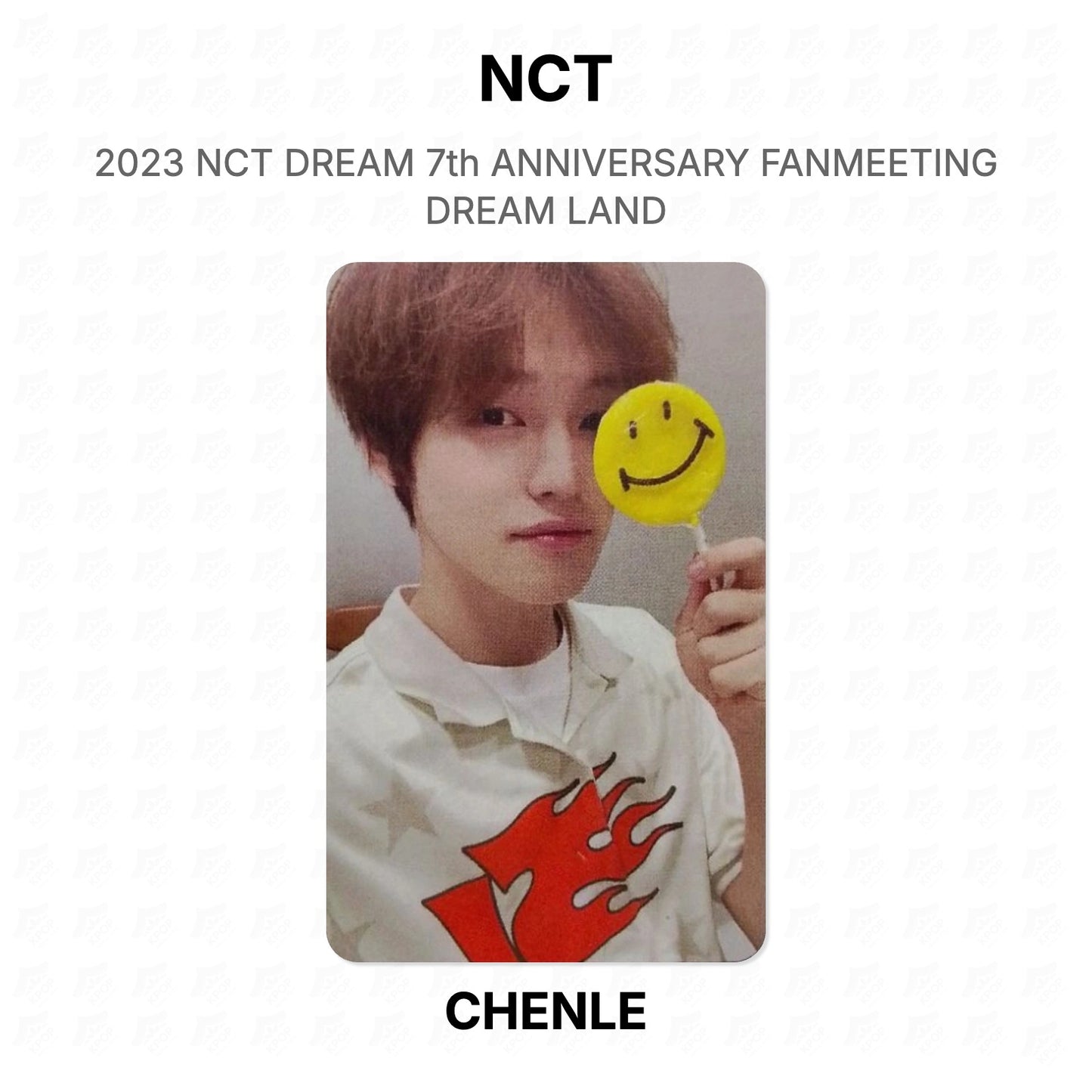 NCT 2023 NCT DREAM 7th ANNIVERSARY FANMEETING DREAM LAND Official Photocard