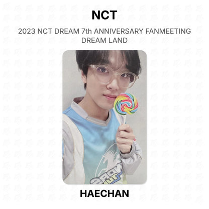 NCT 2023 NCT DREAM 7th ANNIVERSARY FANMEETING DREAM LAND Official Photocard