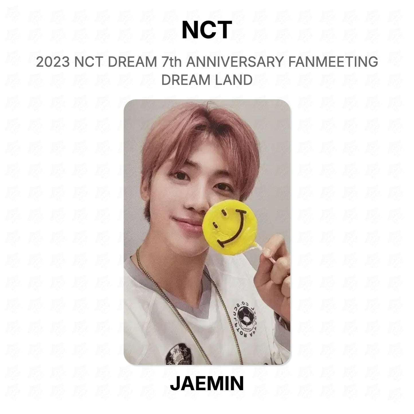 NCT 2023 NCT DREAM 7th ANNIVERSARY FANMEETING DREAM LAND Official Photocard