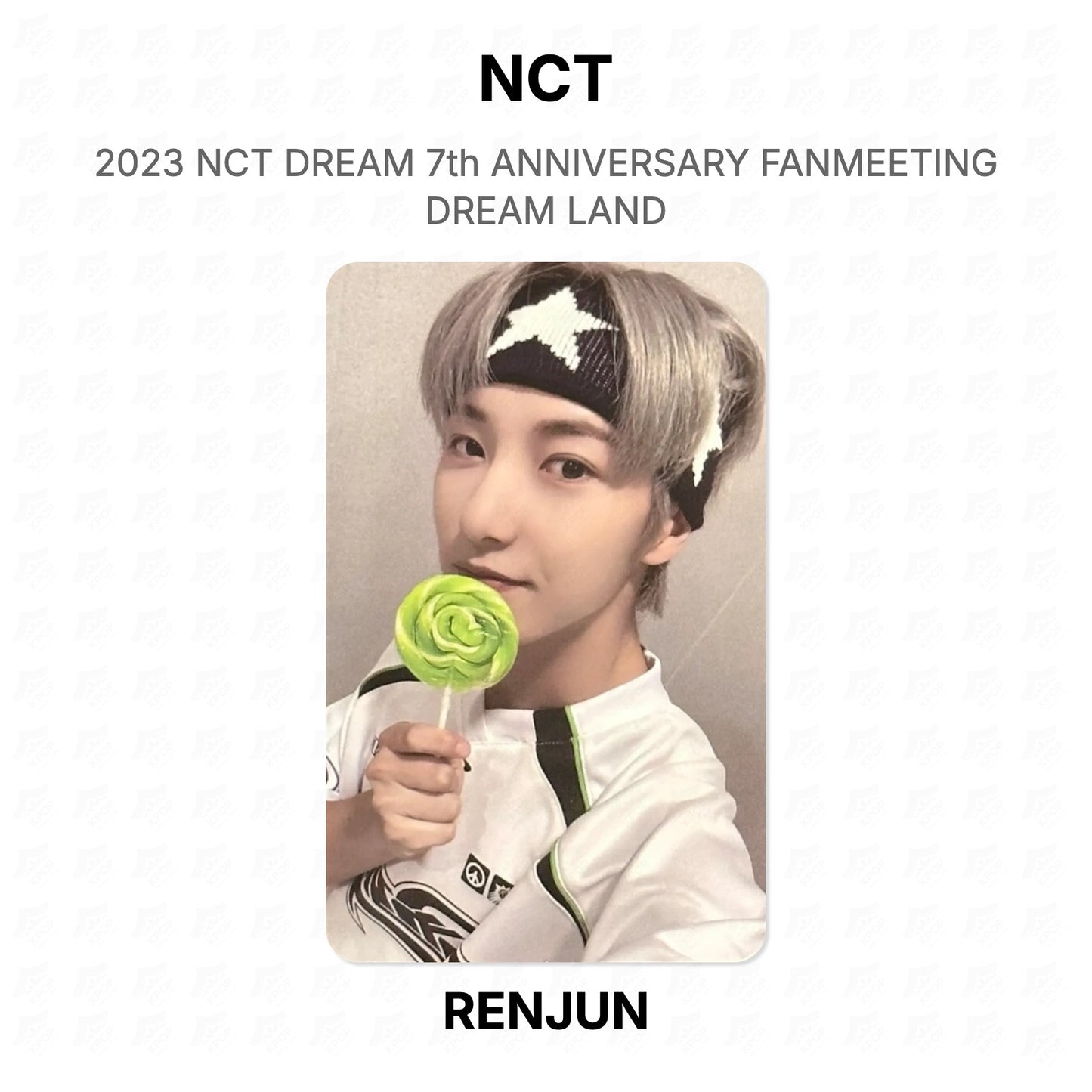 NCT 2023 NCT DREAM 7th ANNIVERSARY FANMEETING DREAM LAND Official Photocard