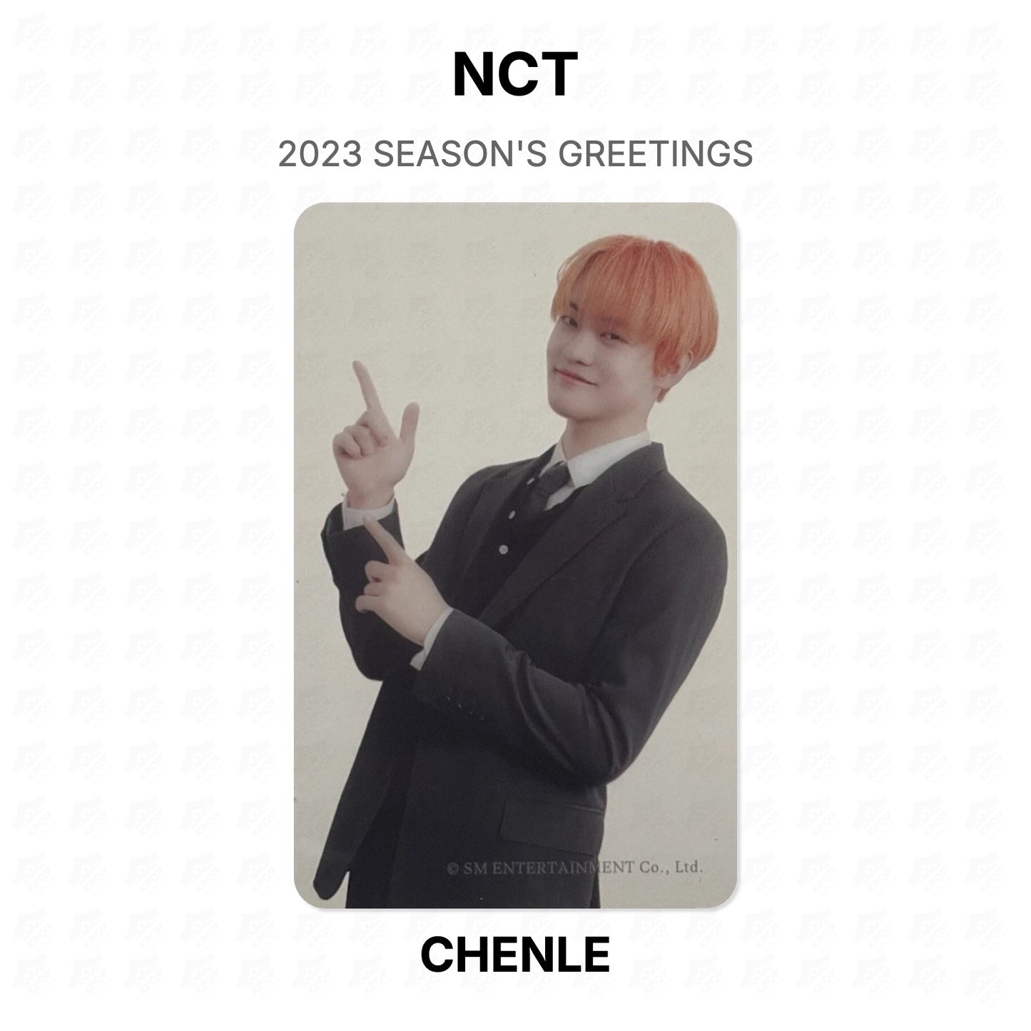 NCT 2023 SEASON'S GREETINGS Official Photocard
