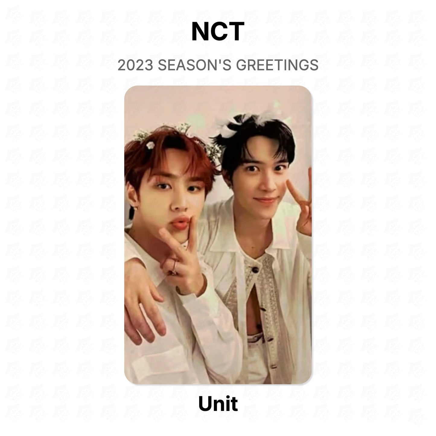 NCT 2023 SEASON'S GREETINGS Official Photocard