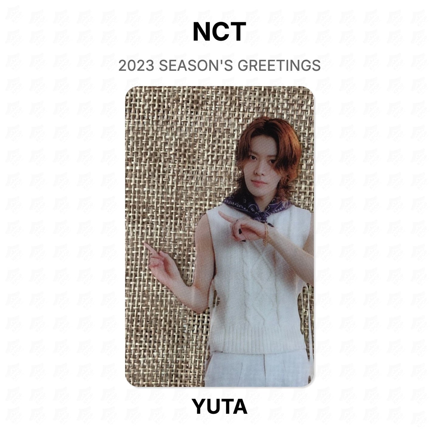 NCT 2023 SEASON'S GREETINGS Official Photocard