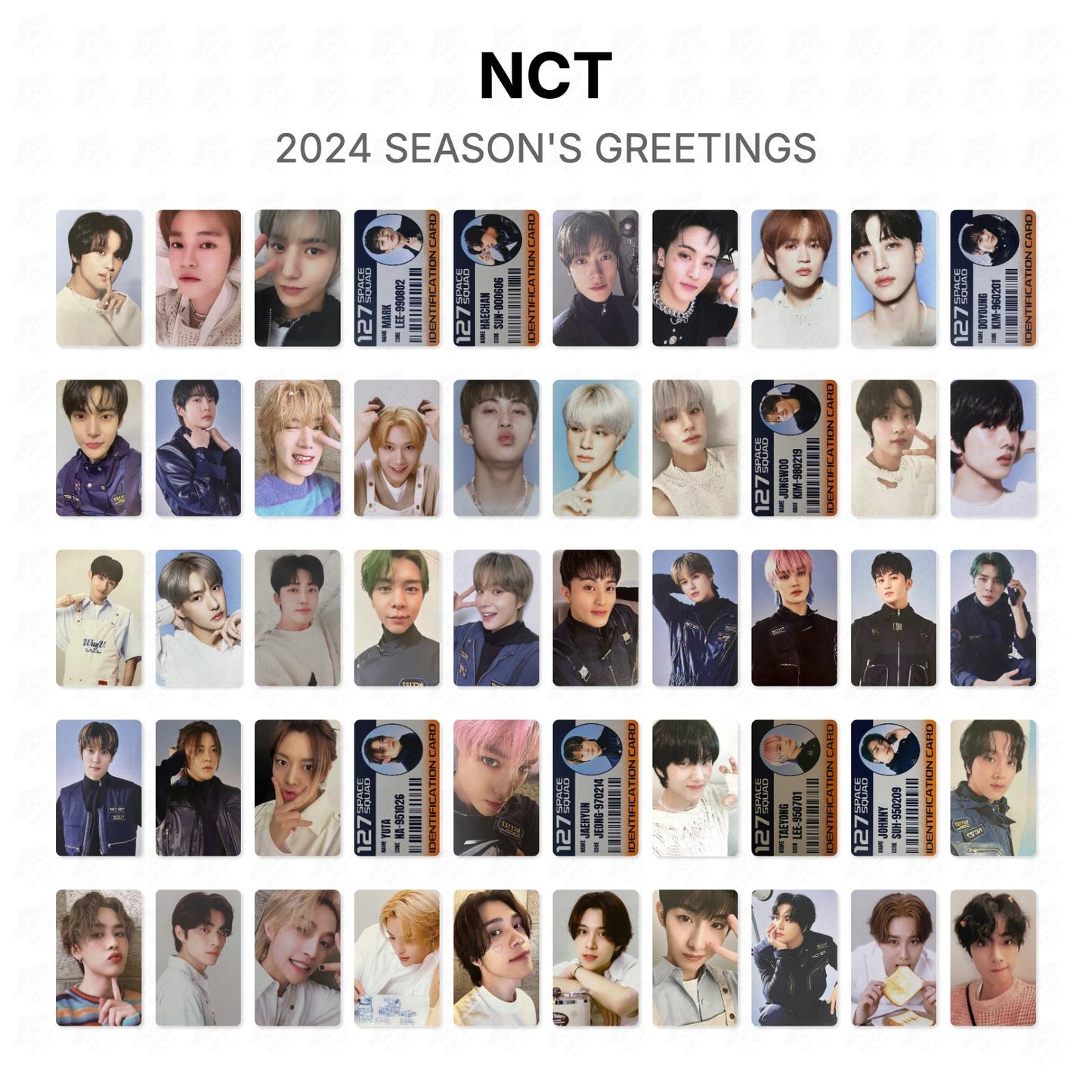 NCT 2024 SEASON'S GREETINGS Official Photocard
