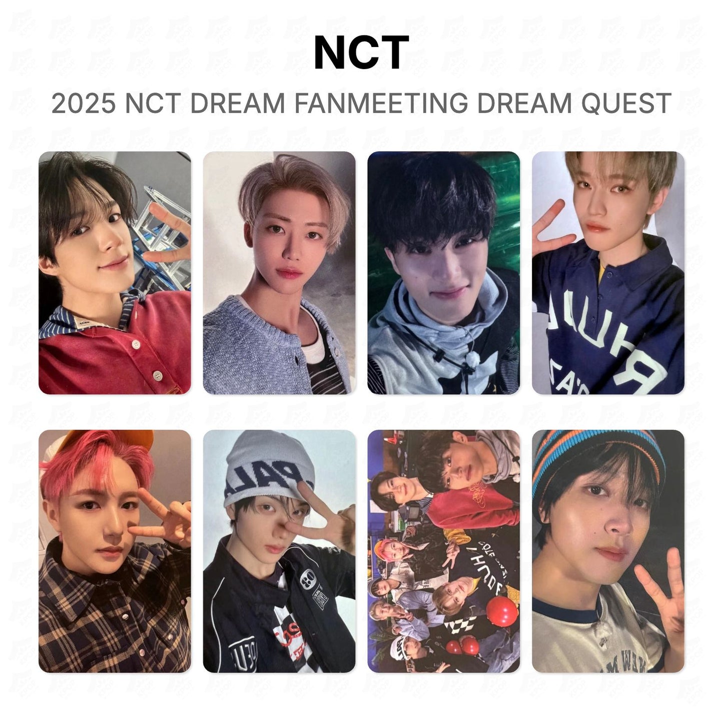 NCT 2025 NCT DREAM FANMEETING DREAM QUEST Official Photocard