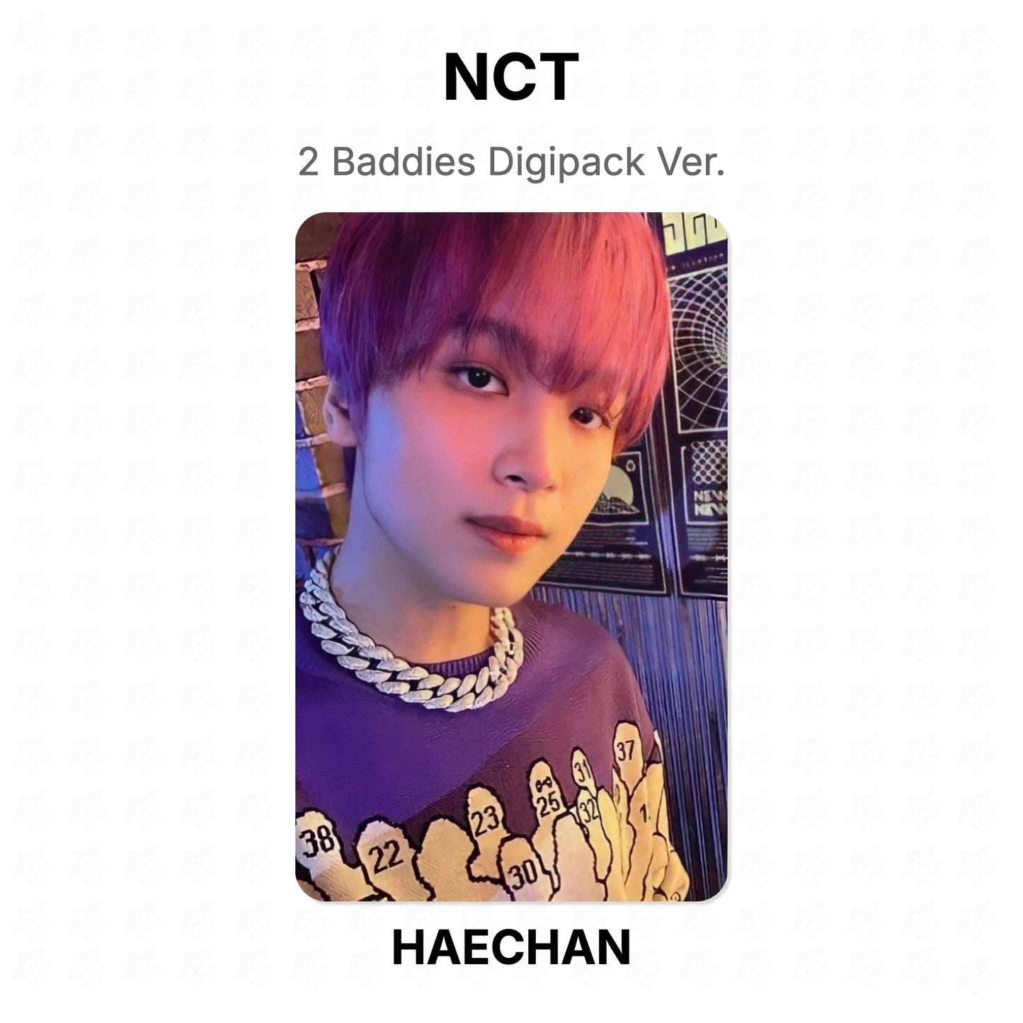 NCT 2 Baddies Digipack Ver. Official Photocard