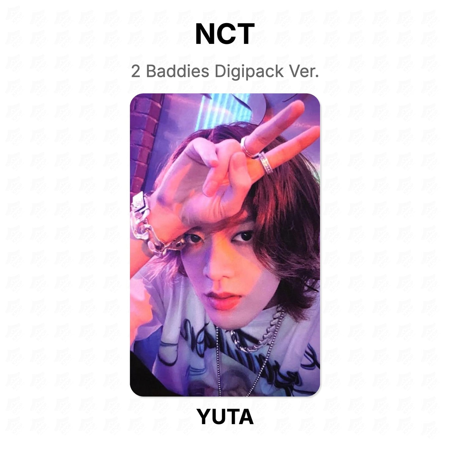 NCT 2 Baddies Digipack Ver. Official Photocard