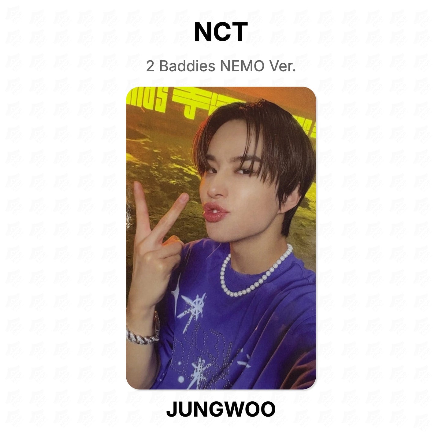 NCT 2 Baddies NEMO Ver. Official Photocard