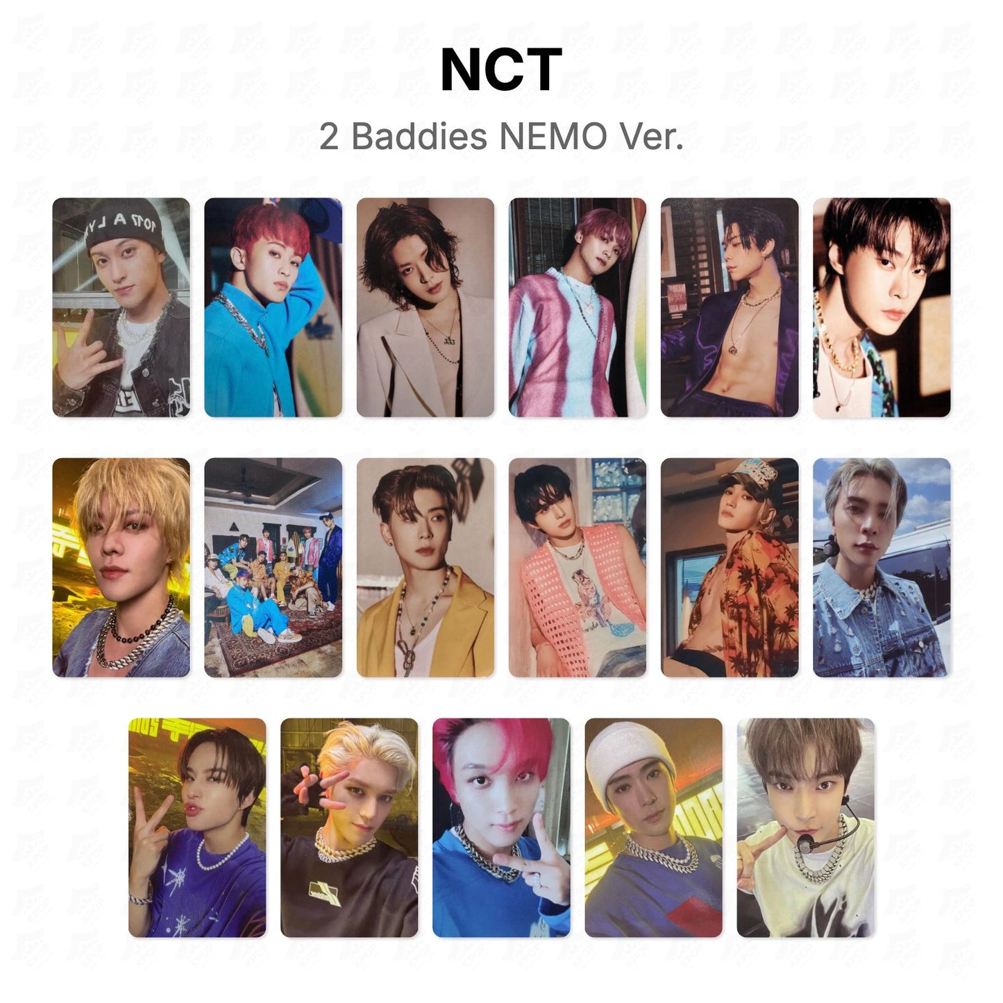 NCT 2 Baddies NEMO Ver. Official Photocard