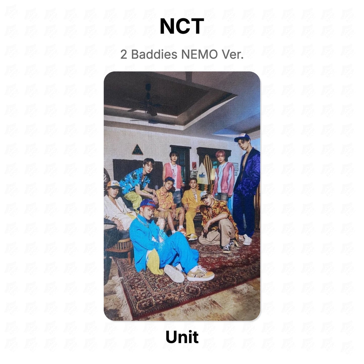 NCT 2 Baddies NEMO Ver. Official Photocard