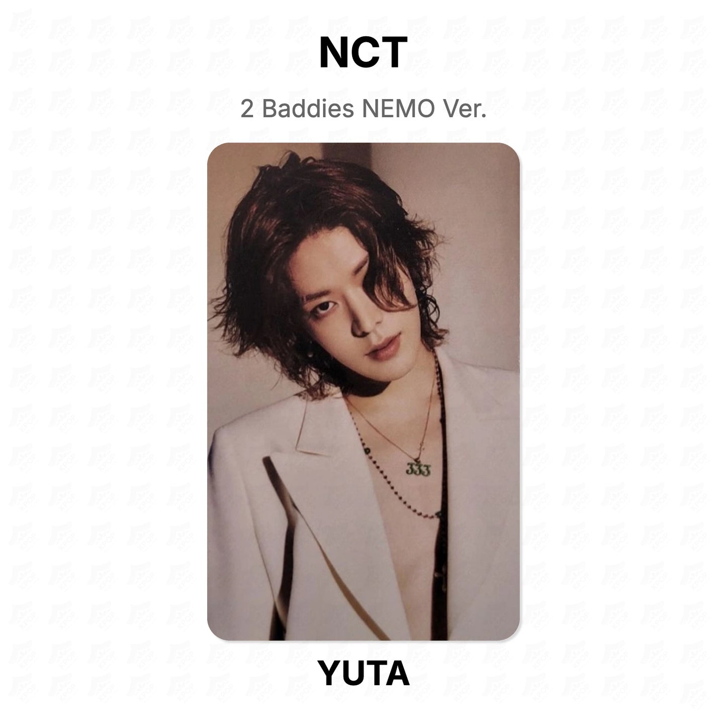 NCT 2 Baddies NEMO Ver. Official Photocard