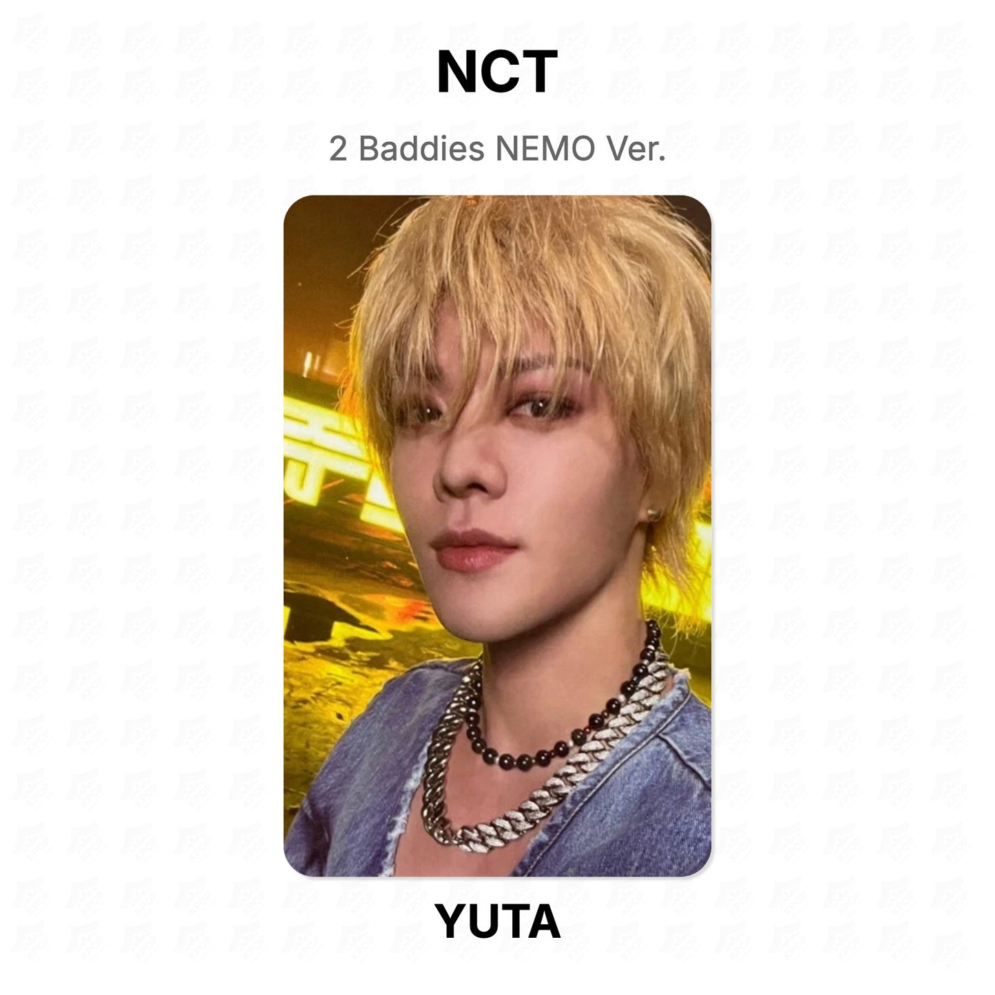 NCT 2 Baddies NEMO Ver. Official Photocard