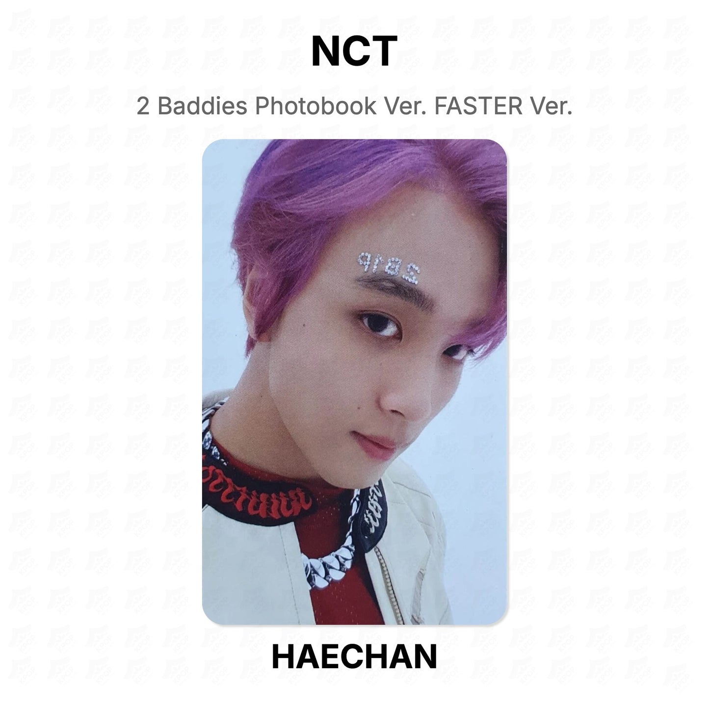 NCT 2 Baddies Photobook Ver. FASTER Ver. Official Photocard