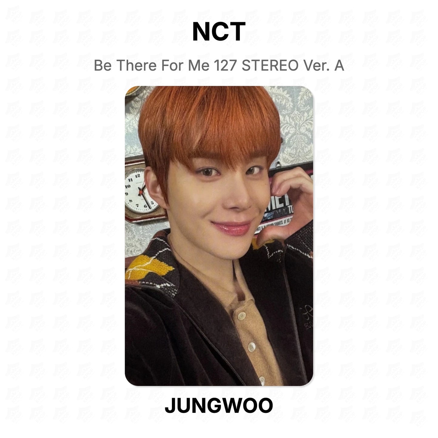 NCT Be There For Me 127 STEREO Ver. A Official Photocard