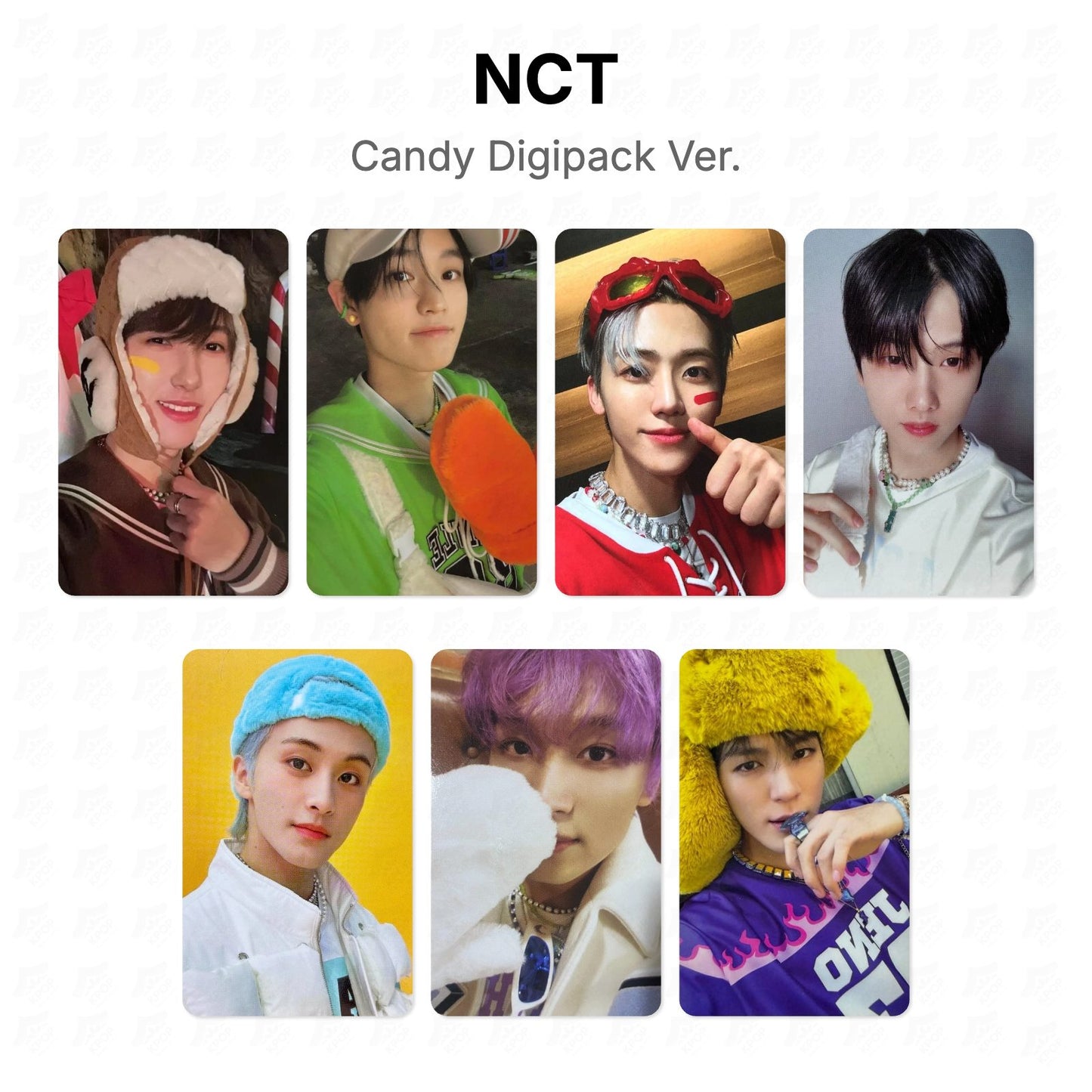 NCT Candy Digipack Ver. Official Photocard