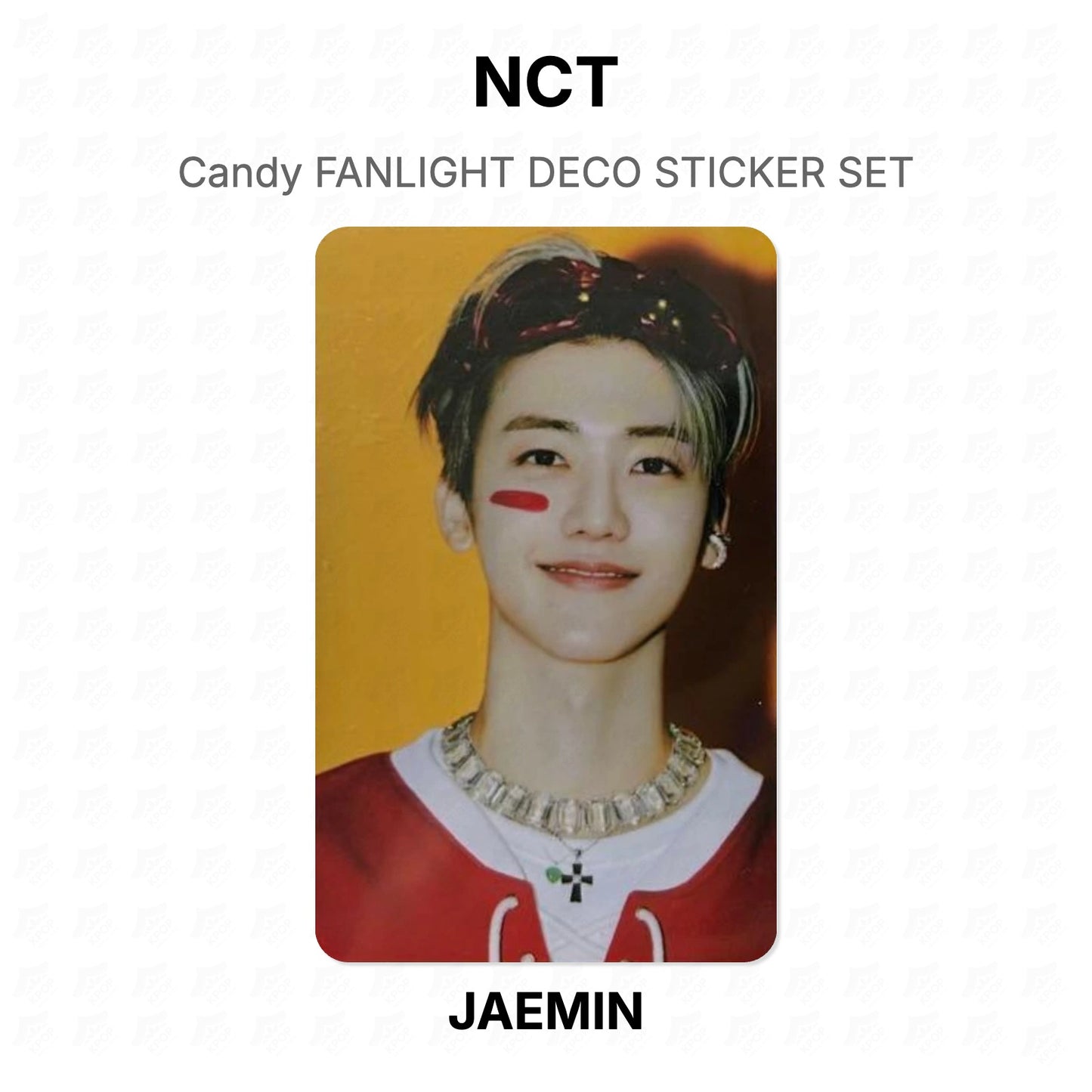 NCT Candy FANLIGHT DECO STICKER SET Official Photocard